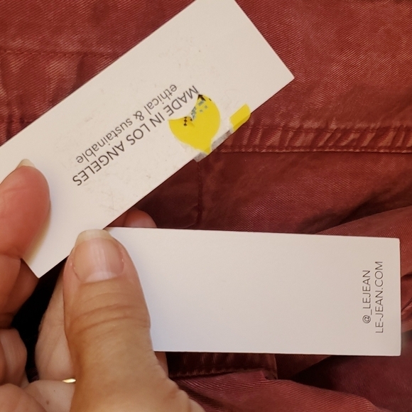 LeJean Jumpsuit NWT Large rust colored - Picture 5 of 10